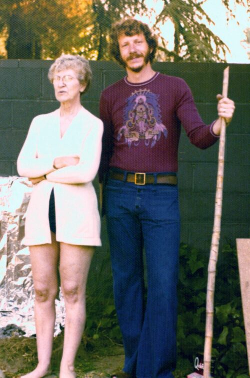Hodee and Paul, from page 145, Autobiography 1988.